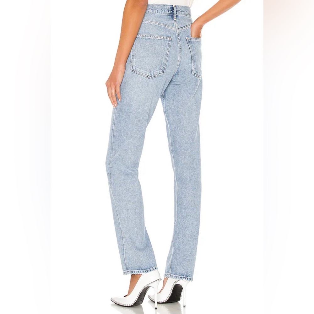 Agolde Lana Jeans in Riptide - Picture 2 of 7